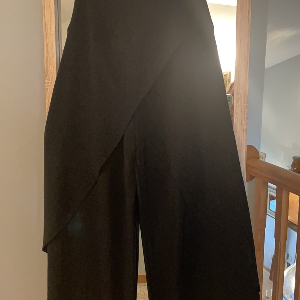 Beautiful - skirt overlay black dress pants. Stretchy ❤️ comfortable.